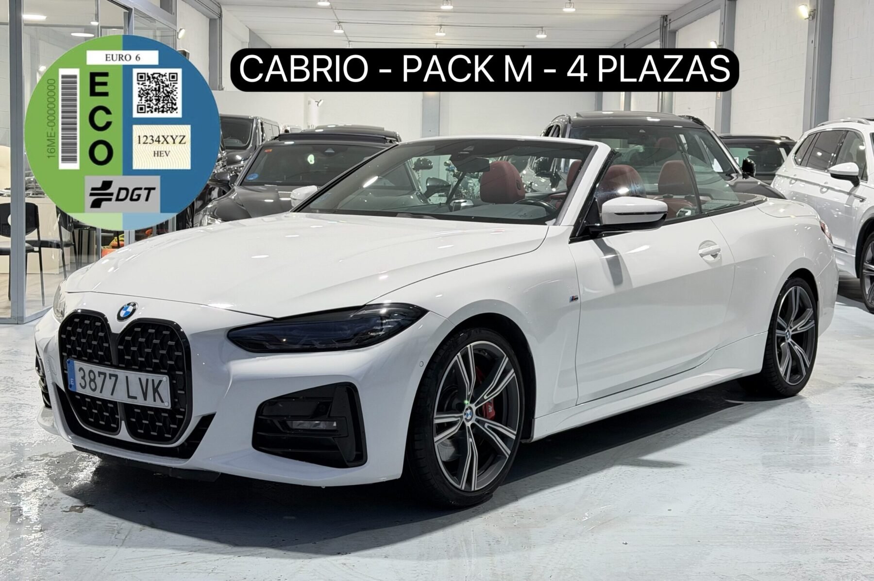 BMW Serie 4 Cabrio 420d PACK M 