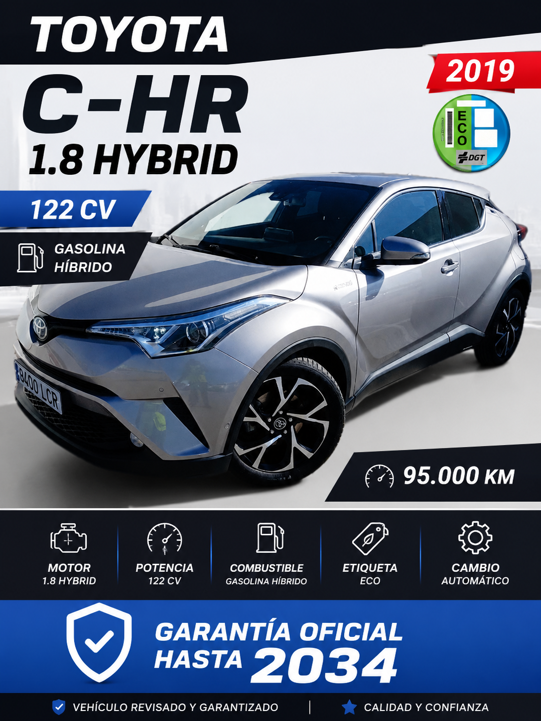 TOYOTA CHR ACTIVE 