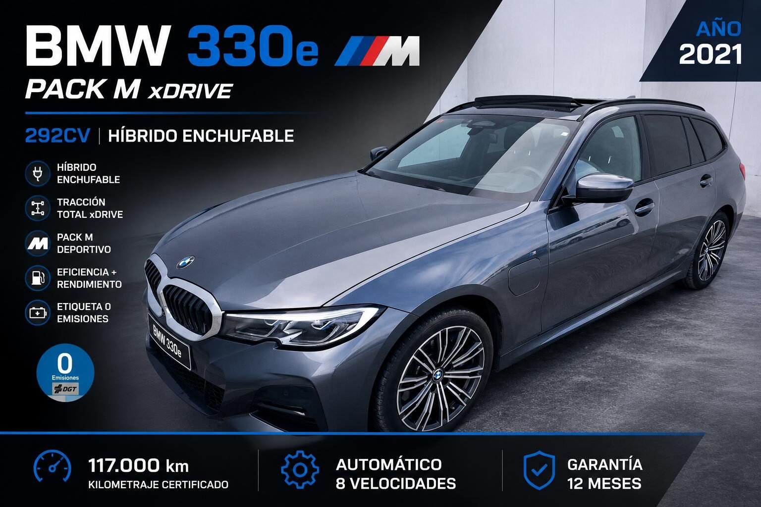 BMW Serie 3 Touring 330e Xdrive